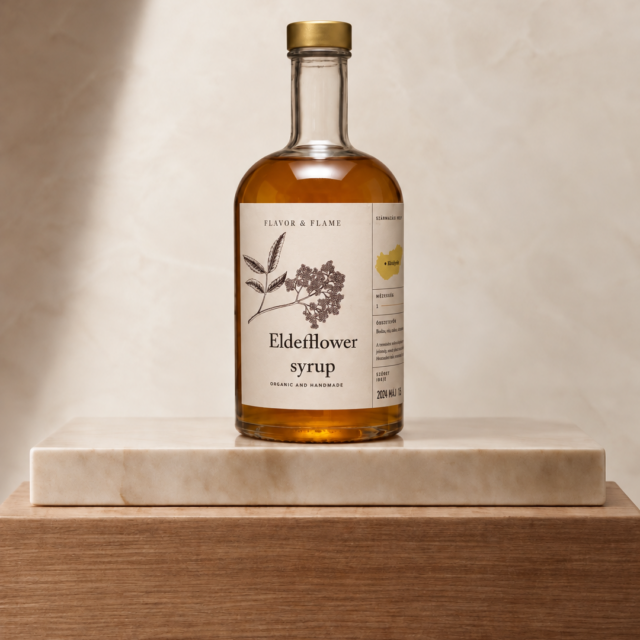 Elderflower syrup
