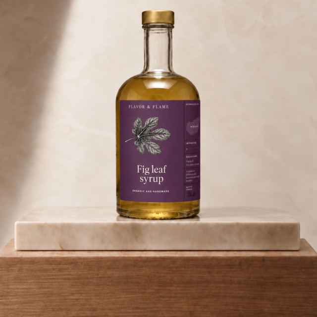 Fig leaf syrup