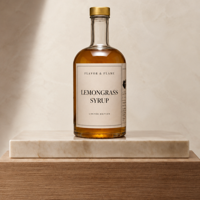 Lemongrass syrup indiai citromfűszörp