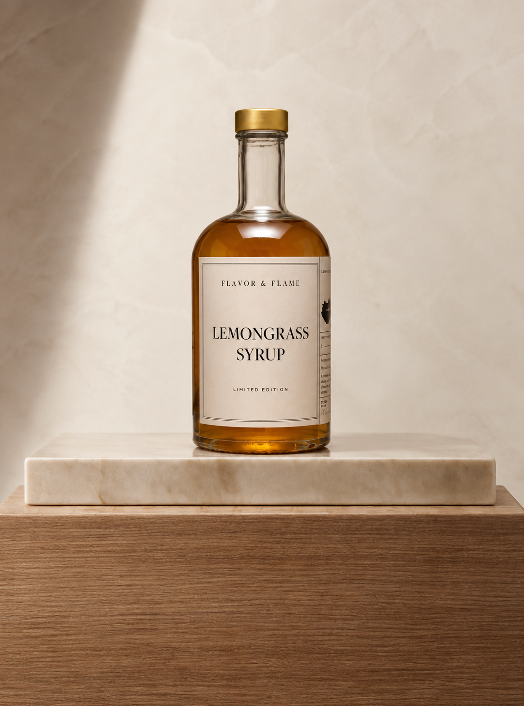 Lemongrass syrup indiai citromfűszörp